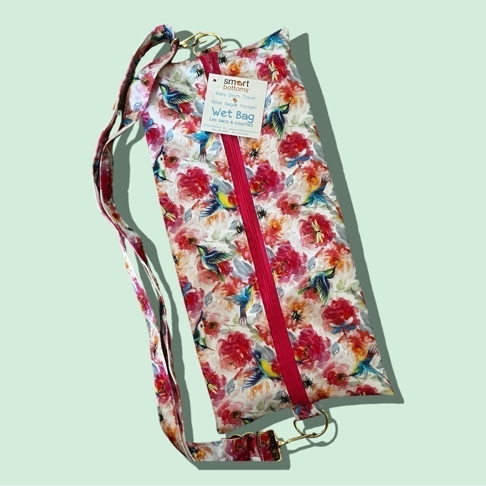 Smart Bottoms‎ Wet Bag with Removable Strap NWT